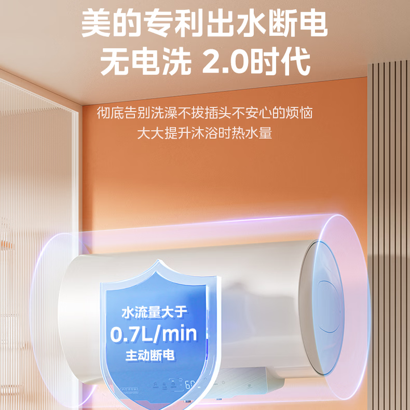 美的F60-33H55(HE)电热水器图片