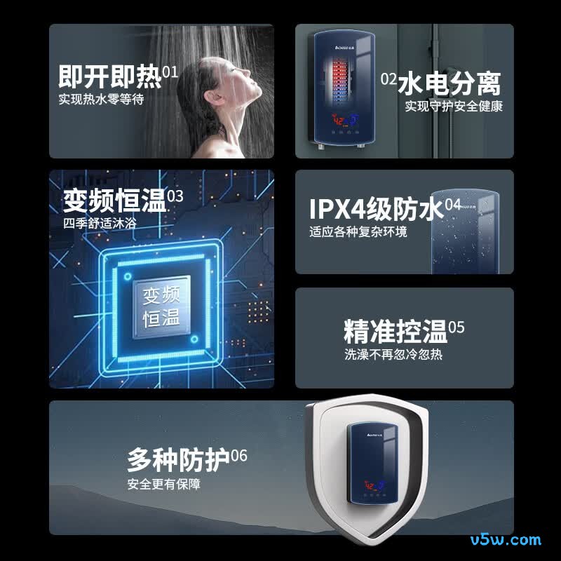 志高KBR-L75电热水器图片