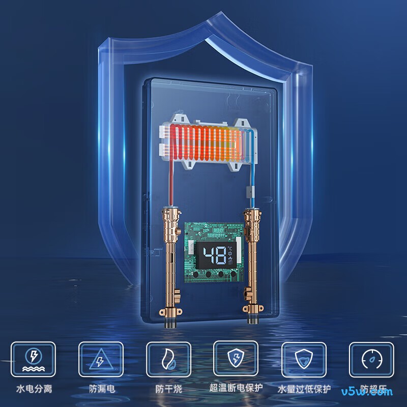 四季沐歌M3S5+电热水器图片