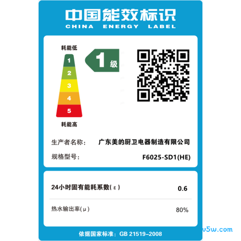 美的F6025-SD1电热水器图片