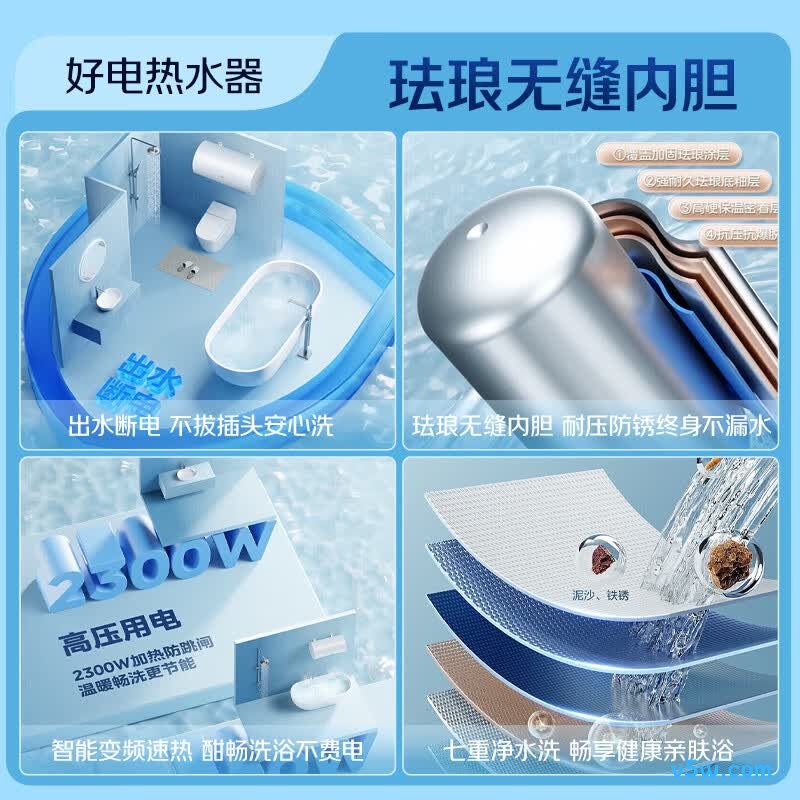 美的F60-33H88电热水器图片
