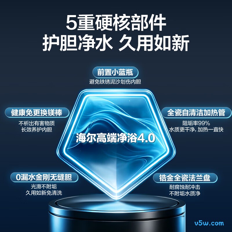 海尔DR7电热水器图片