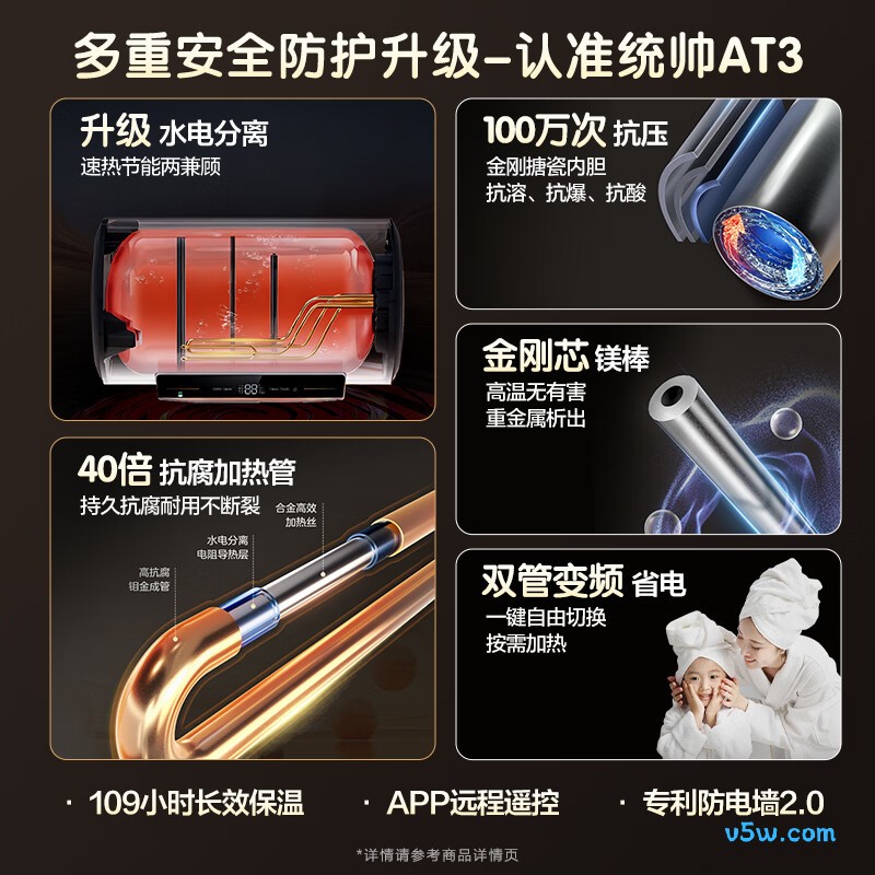 海尔AT3电热水器图片