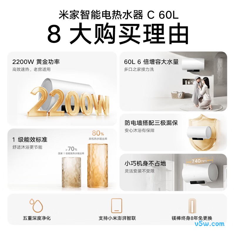 小米MJ06电热水器图片