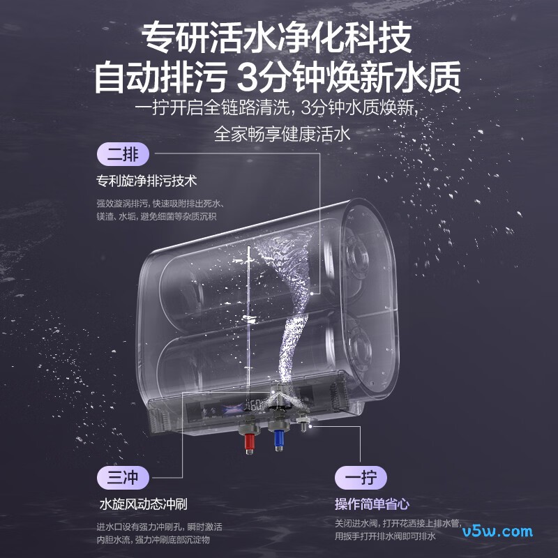 万和A9Pro电热水器图片