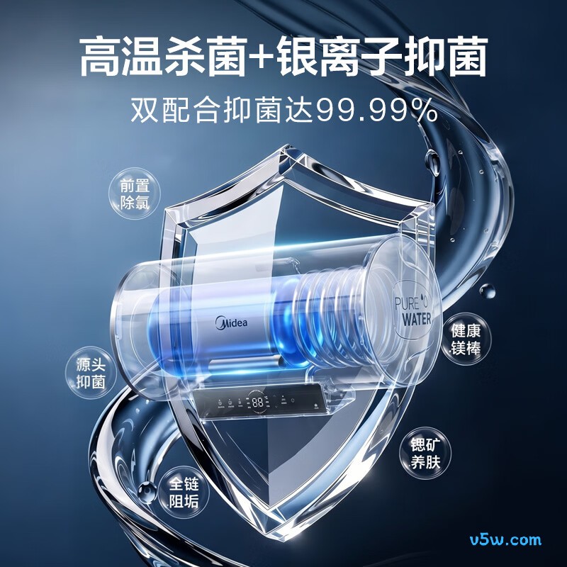 美的F6022-TY3S(HE)电热水器图片