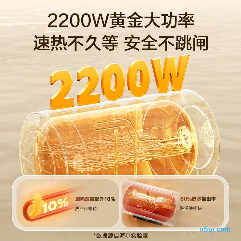 海尔LD5金电热水器图片