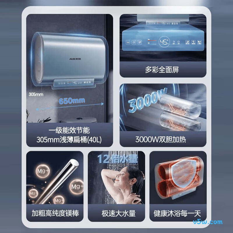 奥克斯MOX-40DB80Pro电热水器图片