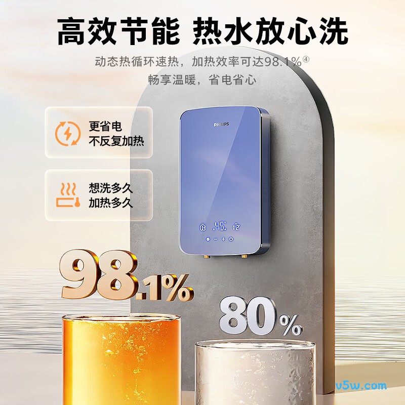 飞利浦AWH1071/93(70HB)电热水器图片