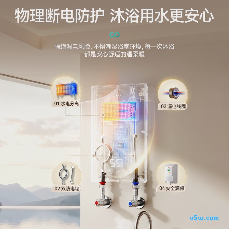 四季沐歌DSK-H70-M3S5电热水器图片