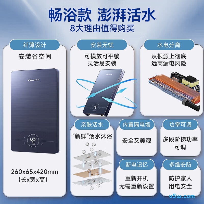 万和M38-IW700电热水器图片