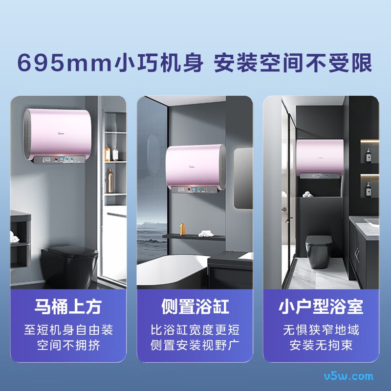 美的F6033-UDmini电热水器图片