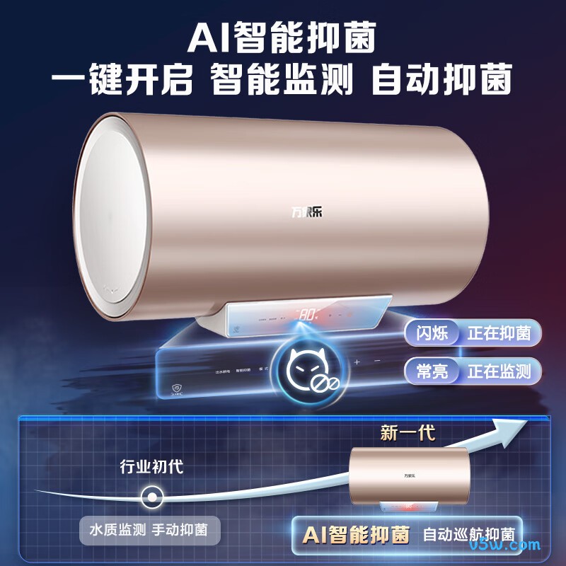 万家乐FW3电热水器图片