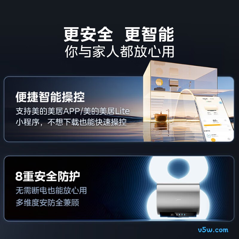 美的F6033-UD5(HE)电热水器图片
