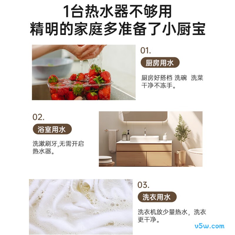荣事达RSD-PS-8.8A电热水器图片