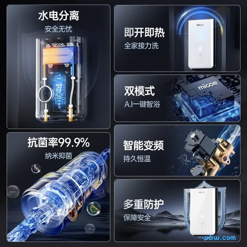 四季沐歌H75-M01S电热水器图片