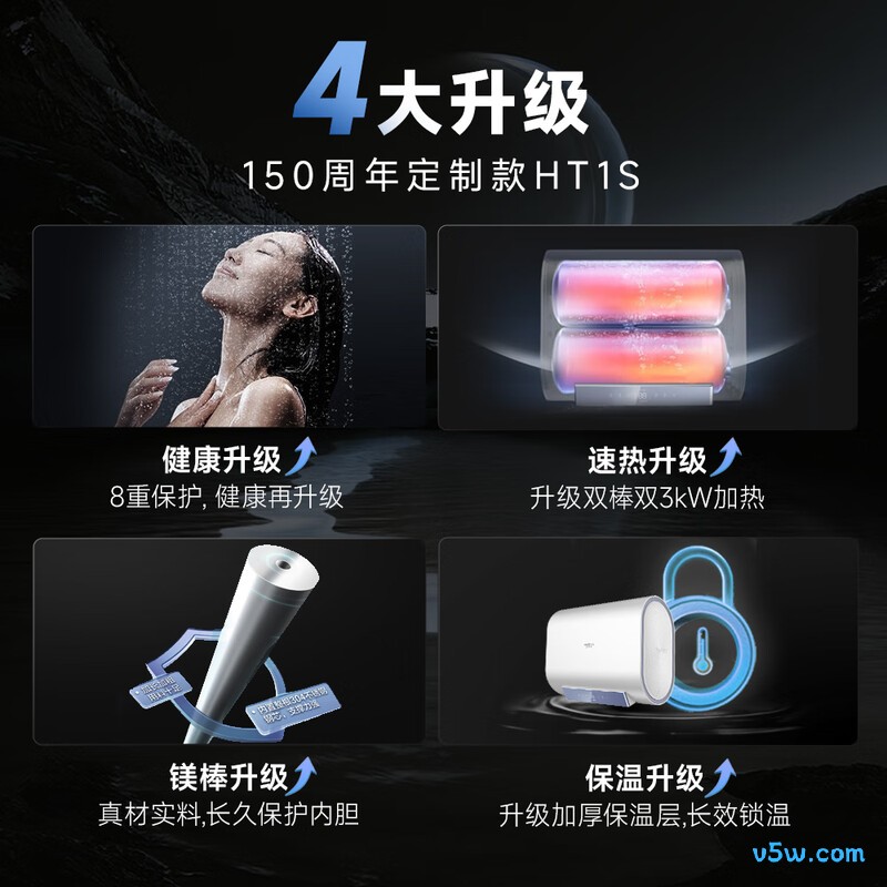 史密斯HT1S电热水器图片