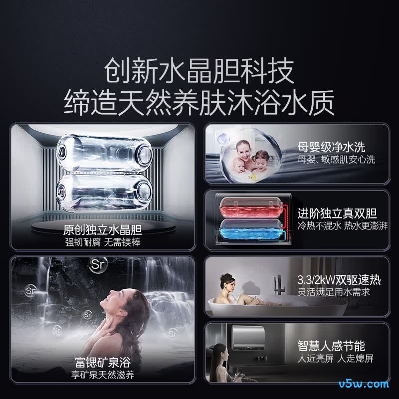 卡萨帝PROH3电热水器图片