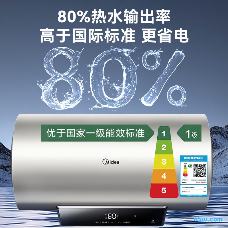 美的F6021-YP2(HEY)电热水器图片