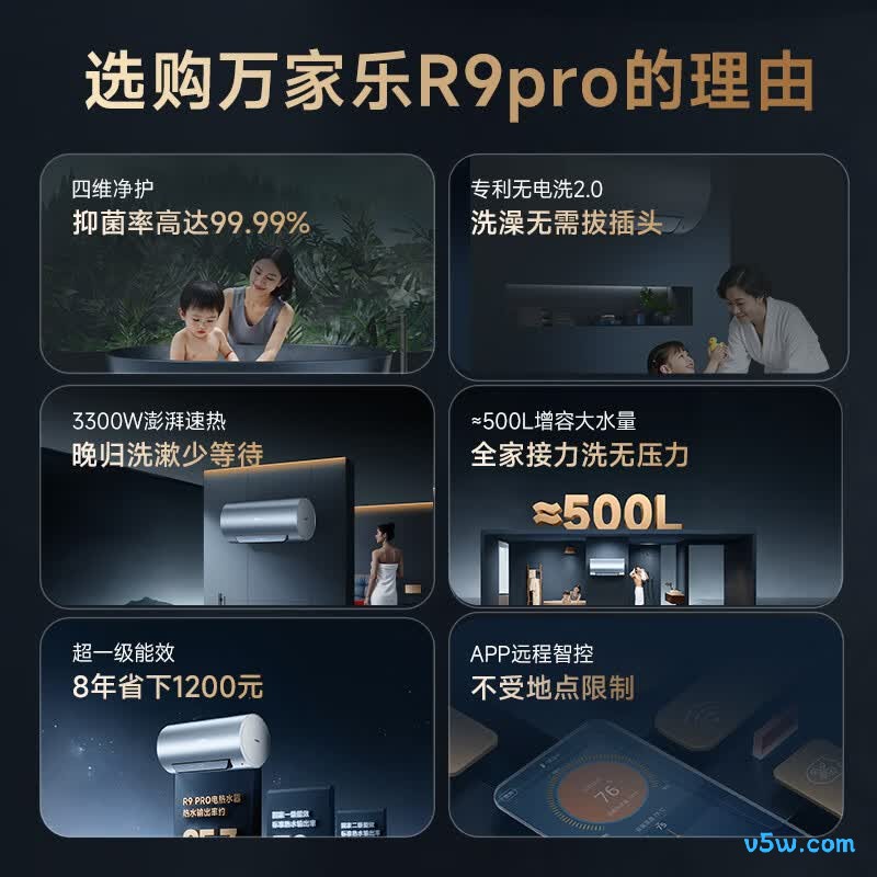 万家乐R9PRO电热水器图片