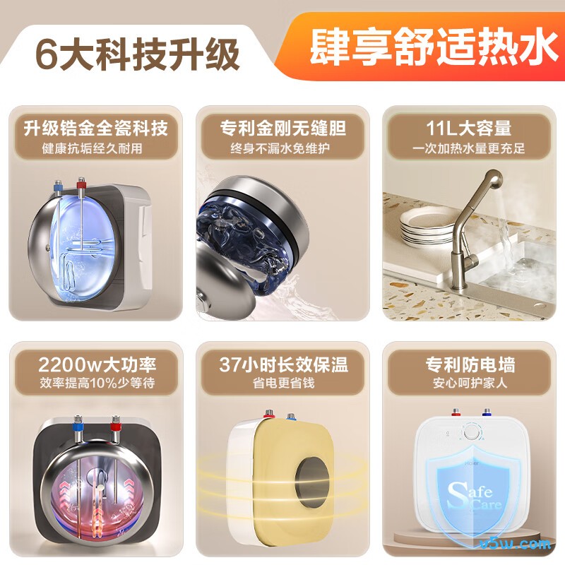海尔FCW电热水器图片