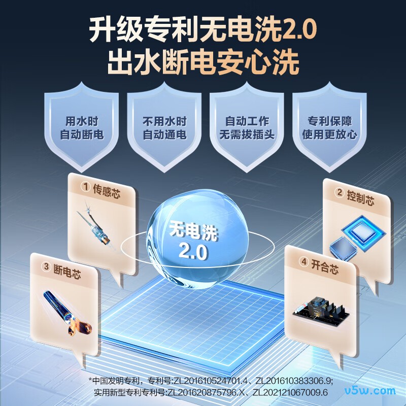 万家乐W5R1电热水器图片