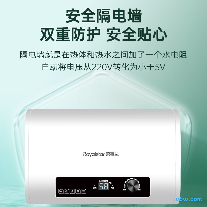 荣事达RSD-H22-PS40电热水器图片