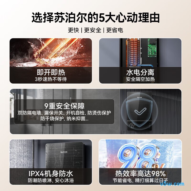 苏泊尔KR02电热水器图片