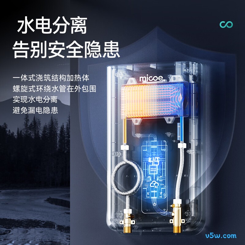 四季沐歌H75-M01S电热水器图片