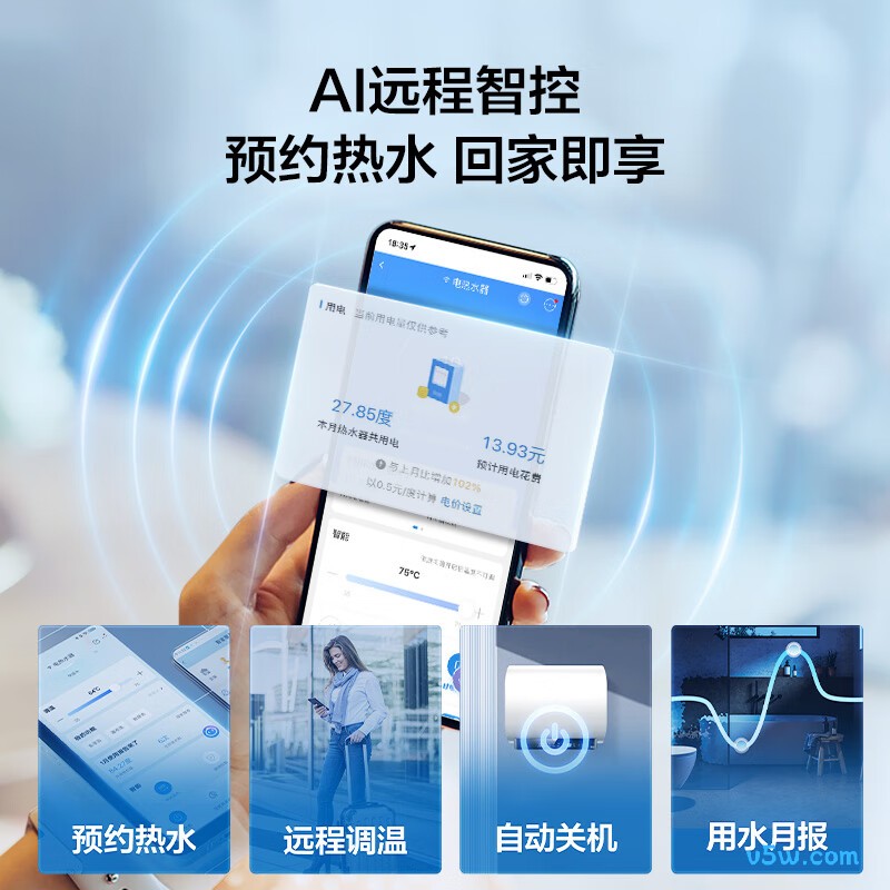 海尔BK3S电热水器图片
