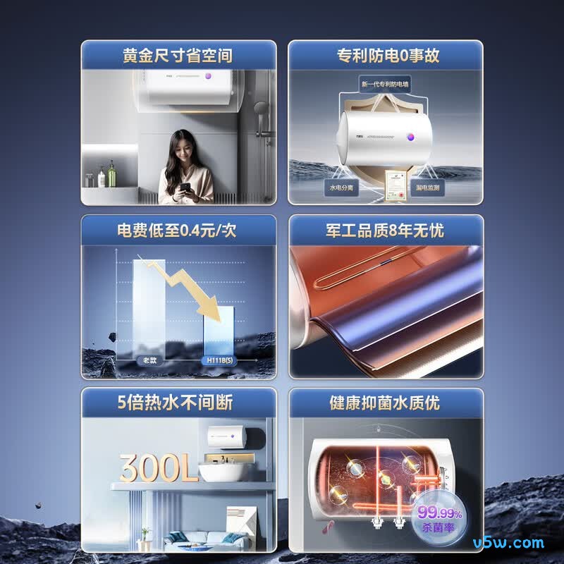 万家乐H111B(S)电热水器图片