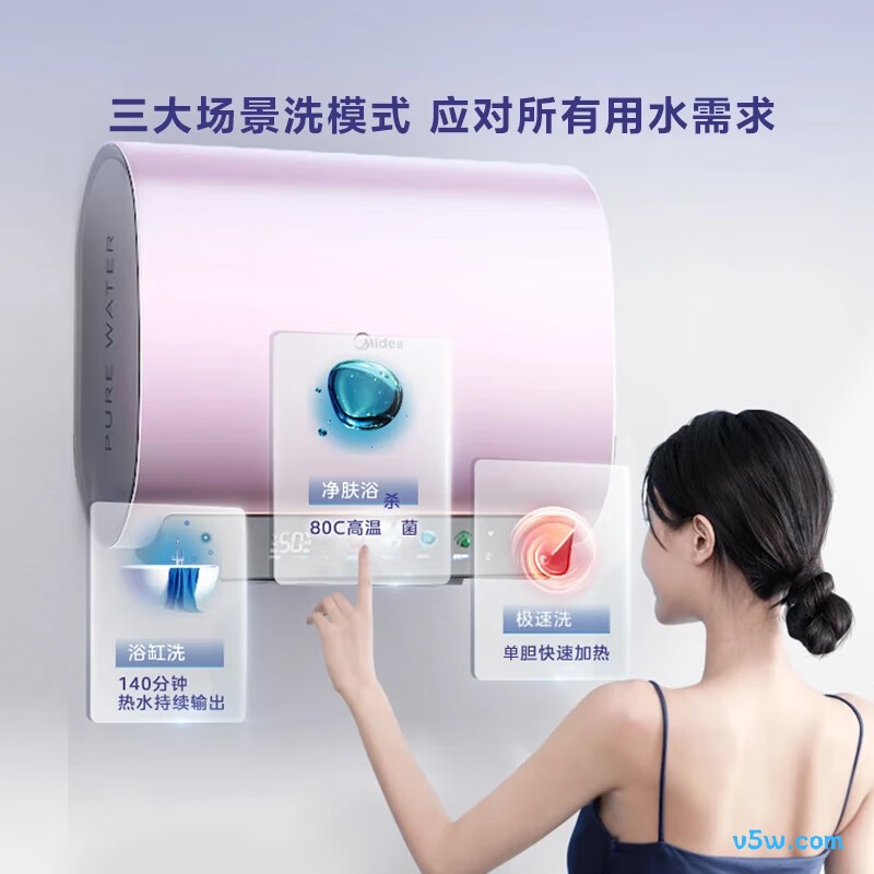 美的F6033-UDmini电热水器图片