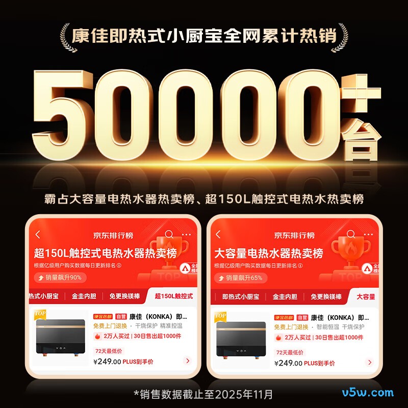 康佳DSZF-KF5501电热水器图片