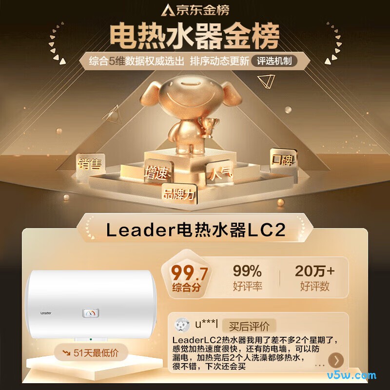 海尔LC2电热水器图片