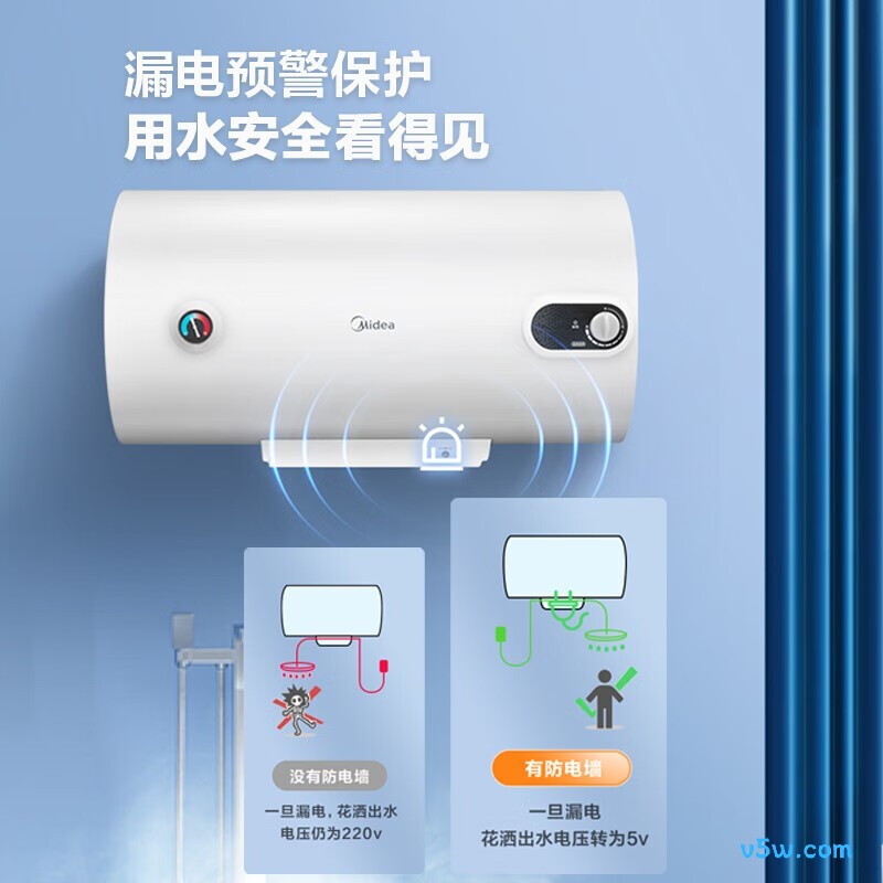 美的F60-15A3(HI)电热水器图片