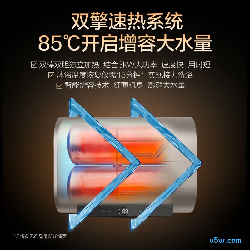 史密斯HGDWi电热水器图片