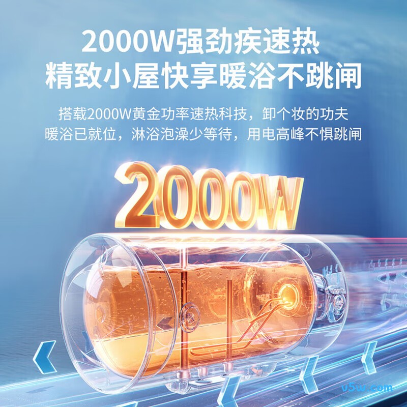 华凌F4020-KY1(H)电热水器图片