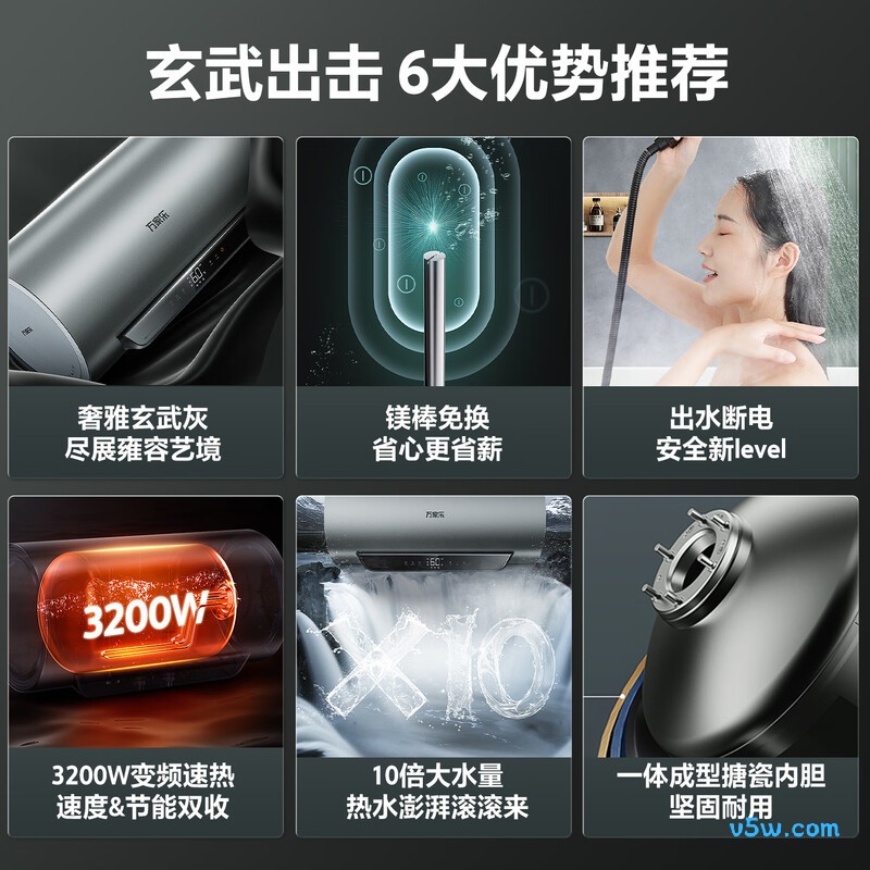 万家乐FW5电热水器图片