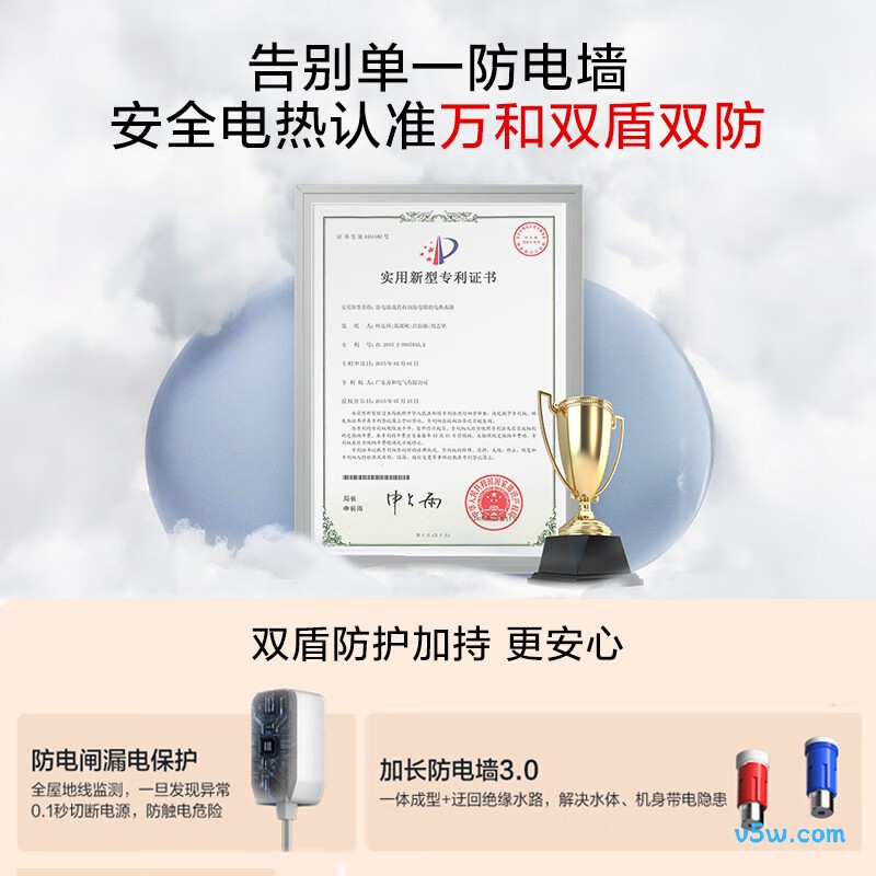 万和T4电热水器图片
