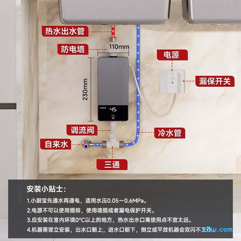 康佳DJ34-KSDTF01电热水器图片