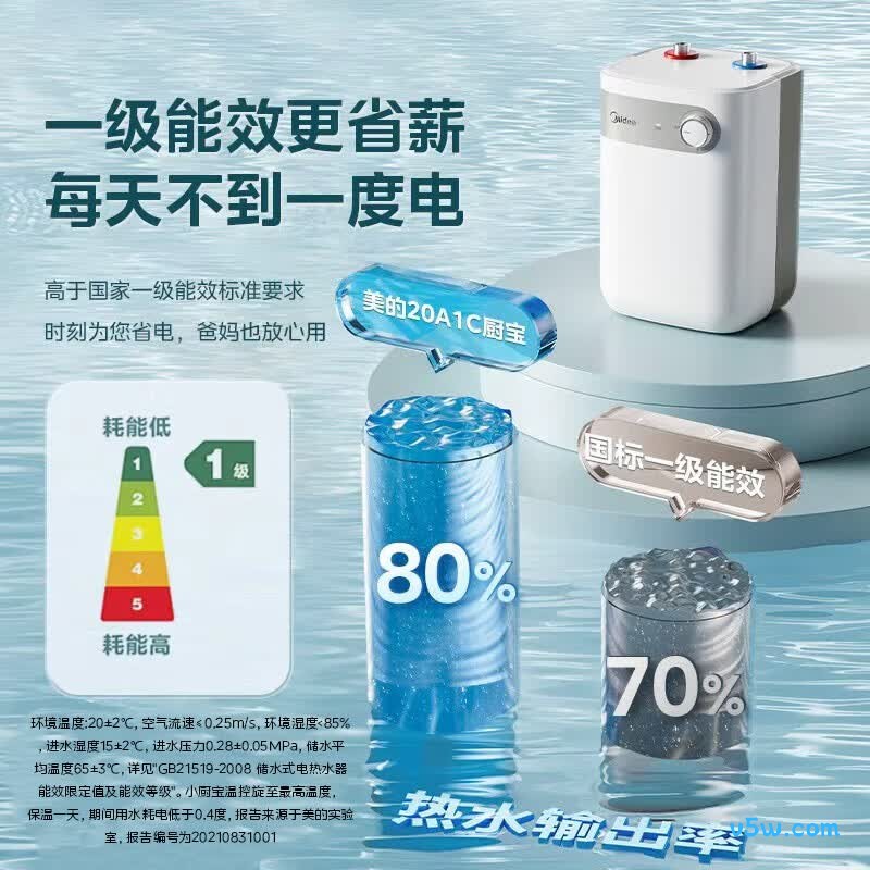 美的F05-20A1C(ES)电热水器图片