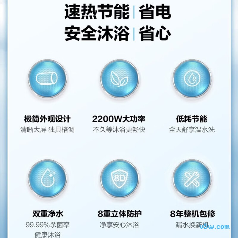 美的F60-22N5(HE)电热水器图片