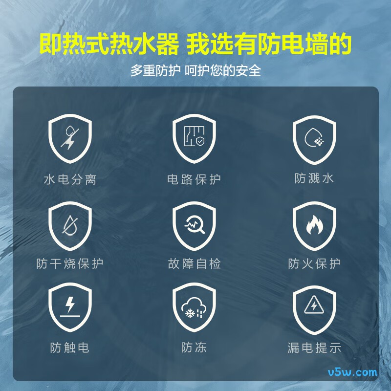 海尔85DX1P电热水器图片