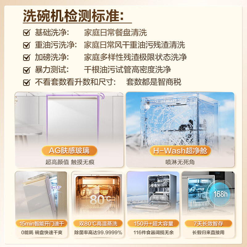 卡萨帝CYBW16327YYU1洗碗机图片