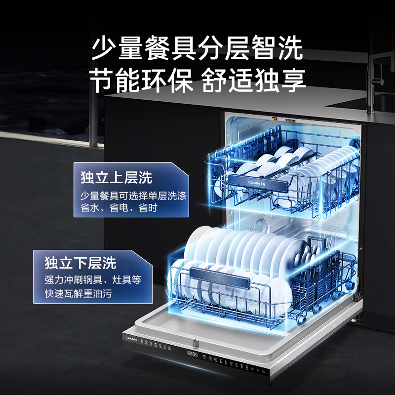 卡萨帝CWY16-B29SU1洗碗机图片