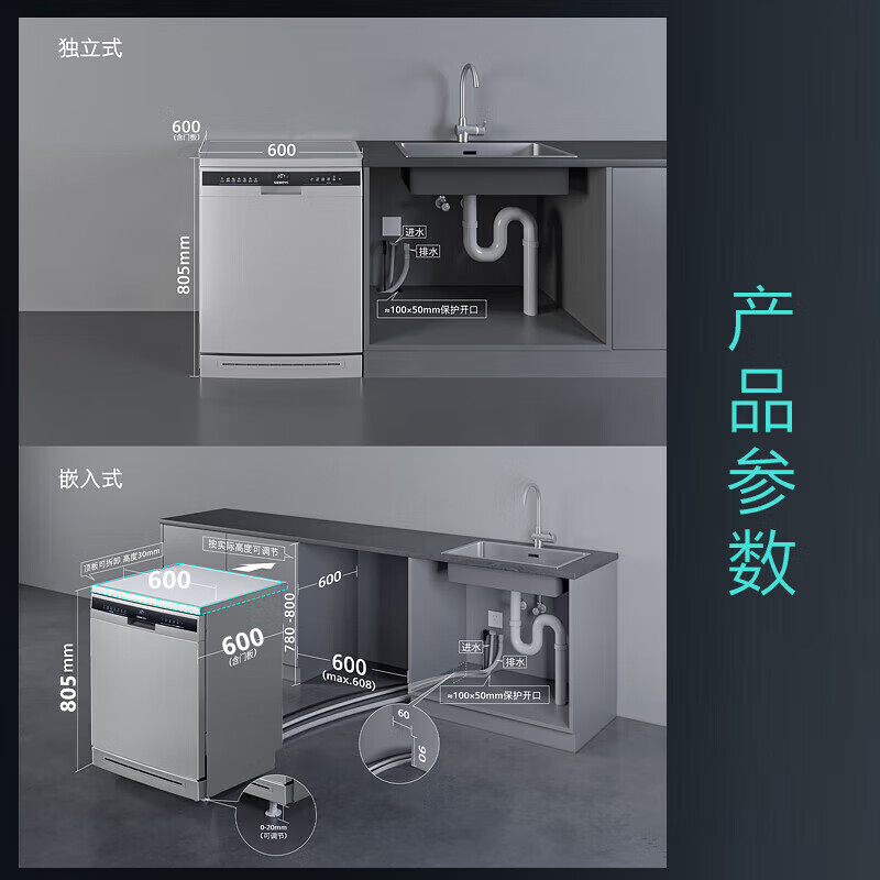 西门子SJ23HI00KC洗碗机图片