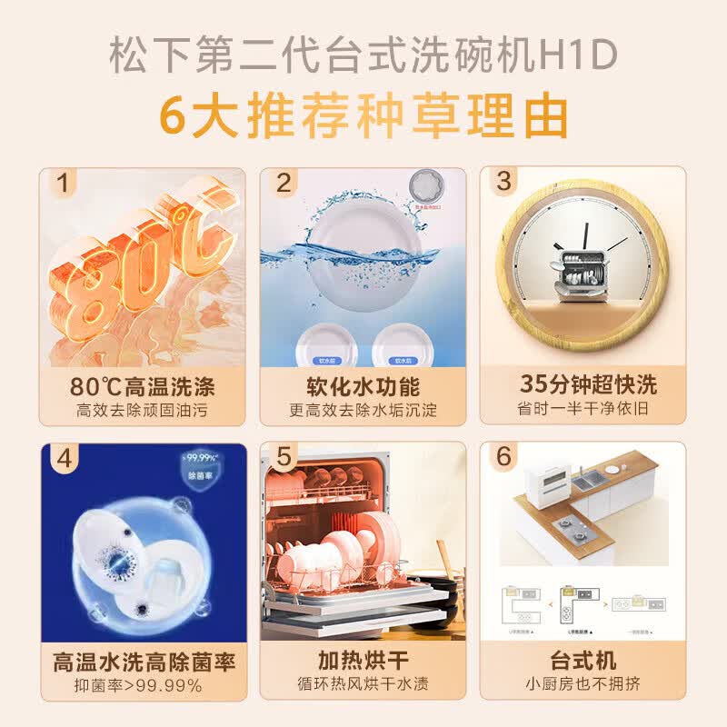 松下NP-K8RAH1D洗碗机图片