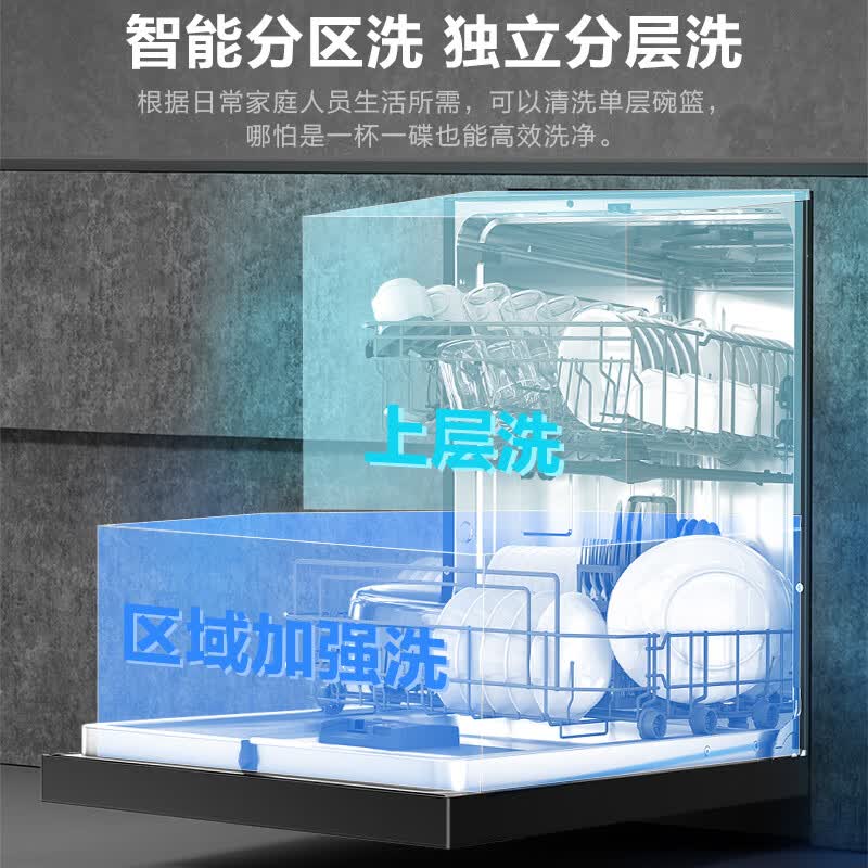 海尔EYBW16586GHU1洗碗机图片