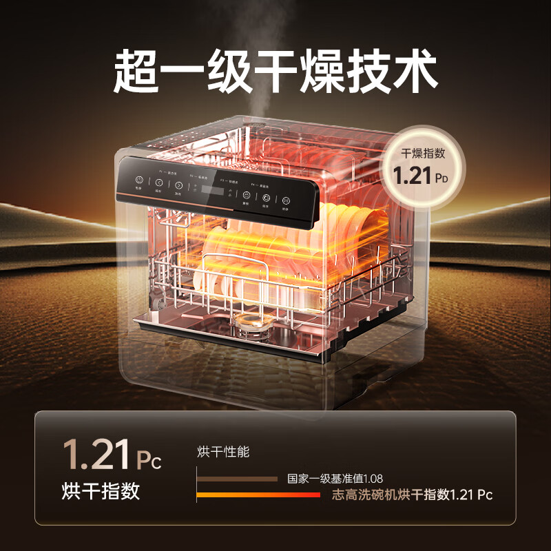 志高GS03A洗碗机图片