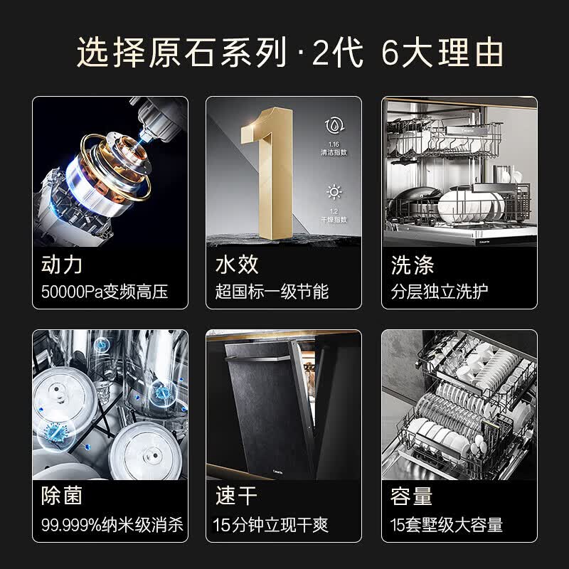 卡萨帝CYBW15327MHU1洗碗机图片